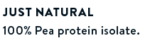 Supplement facts for Clean Lean Protein 1kg