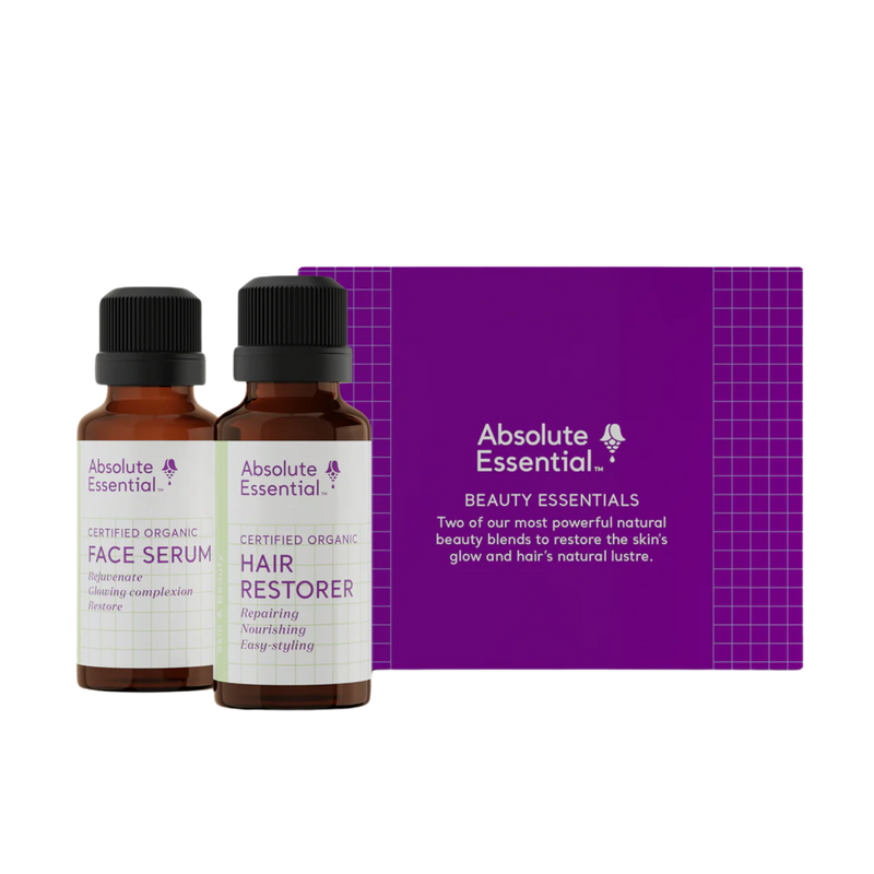 A supplement container of Beauty Essentials by Absolute Essential