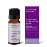 A supplement container of Cinnamon Leaf 10ml by Absolute Essential