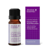 A supplement container of Eucalyptus Australiana by Absolute Essential