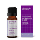 A supplement container of Geranium Rose 10ml by Absolute Essential