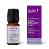 A supplement container of Rose Damask: Pure 2ml by Absolute Essential