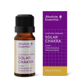 A supplement container of Solar Chakra 10ml by Absolute Essential