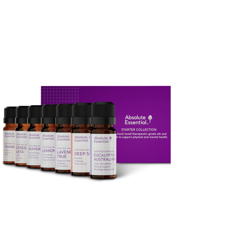 A supplement container of Starter Collection by Absolute Essential