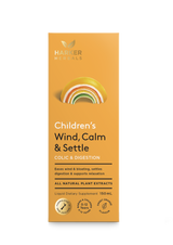 A supplement container of Children's Wind, Calm & Settle 150ml by Harker Herbals