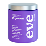 A supplement container of A Juicy Dose of Magnesium by Eve