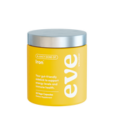 A supplement container of A Juicy Dose of Iron by Eve
