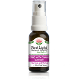 A supplement container of Coping With Change Support (Survive and Thrive) 20ml by First Light Natural Health