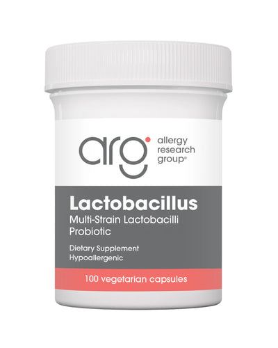 A supplement container of Lactobacillus by Allergy Research Group