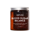 A supplement container of Blood Sugar Balance by Be Pure