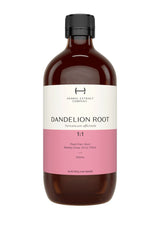 A supplement container of Dandelion Root 1:1 by Herbal Extract Company