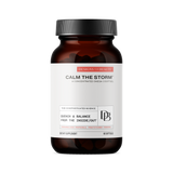 A supplement container of Calm the Storm by Designs for Beauty