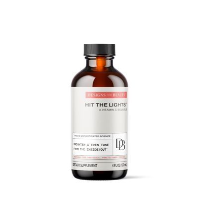 A supplement container of Hit the Lights by Designs for Beauty