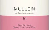 Supplement facts for Mullein 1:1