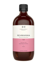 A supplement container of Rehmannia 1:1 by Herbal Extract Company