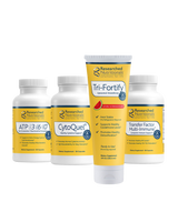A supplement container of Foundation Kit (Watermelon) by Researched Nutritionals