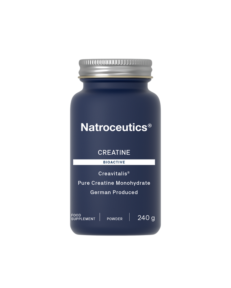 A supplement container of Creatine Bioactive by Natroceutics