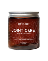 A supplement container of Joint Care by Be Pure