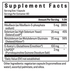 Glutathione Plus with Cofactors