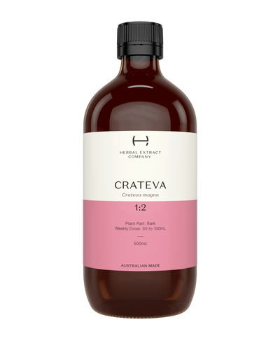 A supplement container of Crateva 1:2 by Herbal Extract Company