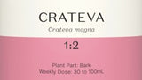 Supplement facts for Crateva 1:2