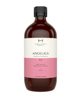 A supplement container of Angelica 1:1 by Herbal Extract Company