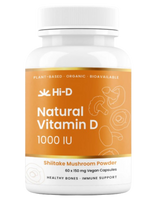 A supplement container of Natural Vitamin D 1000IU by Hi-D