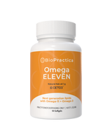 A supplement container of Omega Eleven by Bio-Practica