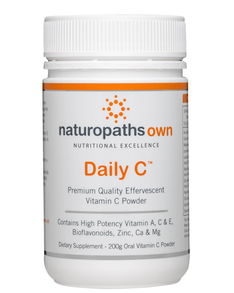 A supplement container of Daily C by Naturopathsown