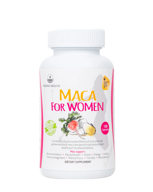 A supplement container of Maca for Women by Seleno Health (Retail)