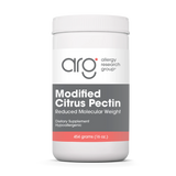 A Supplement container with the name Modified Citrus Pectin by Allergy Research Group.