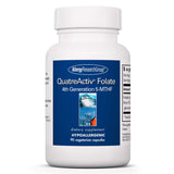 A Supplement container with the Name QuatveActive Folate by Allergy Research Group.