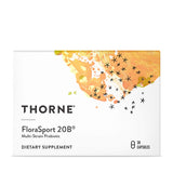 A Supplement container with the name  FloraSport 20B  by Thorne.