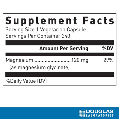 Douglas Laboratories 1ingredients 240 caps 