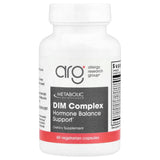 A Supplement container with the name Dim Complex by Allergy Research Group.