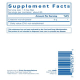 Ingredients: Creatine monohydrate.