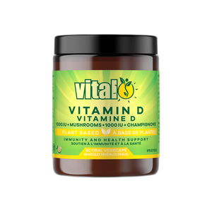 Vital Plant Based Vitamin D + Mushrooms