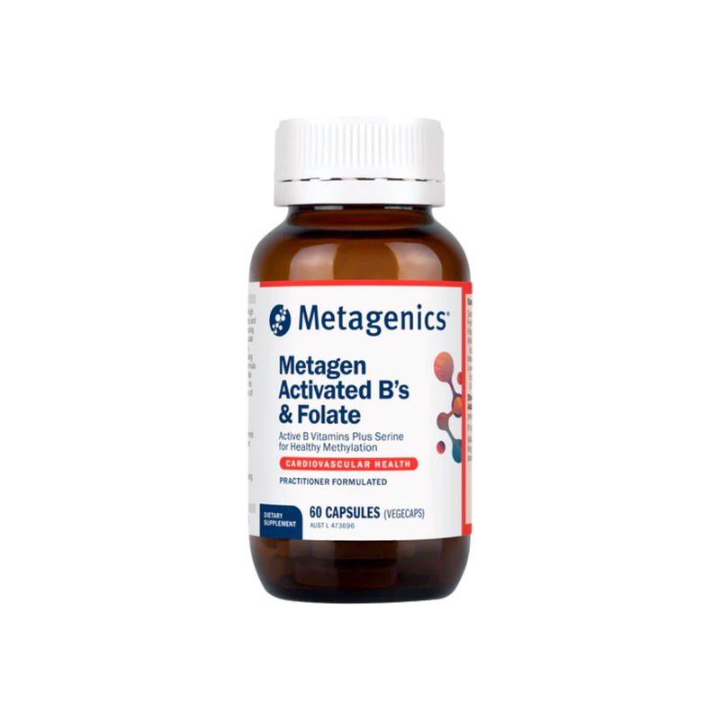 Metagen Activated B's & Folate (previously known as Metagen Methyl-Active)