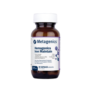 A supplement called Hemagenics Iron Maintain by Metagenics.
