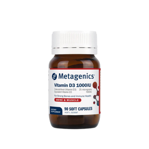 A supplement called Vitamin D3 1000IU by Metagenics.
