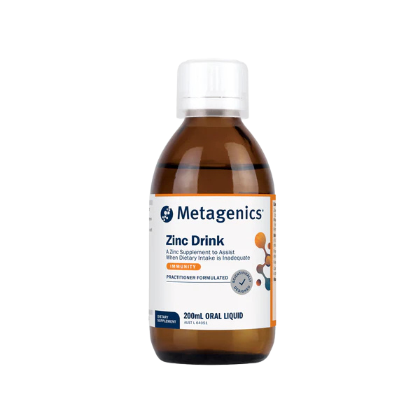 A supplement called Zinc Drink by Metagenics.