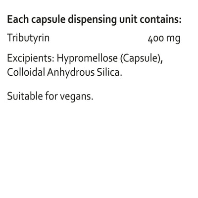 Ingredients: Tributyrin, 