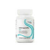 A Supplement container with the name Ashwagandha by Seeking Health.