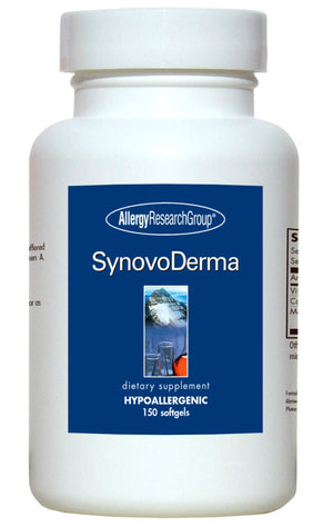 An image of a supplement with the name SynovoDerma