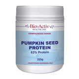 A Supplement container with the name Pumpkin Seed protein by Bio-Activ.
