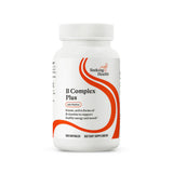 A Supplement container with the name B Complex Plus by Seeking Health.