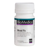 A Supplement container with the name Mood FX by BioMedica.