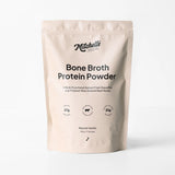 A Supplement pouch with the name Bone Broth Protein Powder  (Natural Vanilla) by Mitchell's Nutrition
