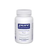 A Supplement container with the name CholestePure Plus (60 Caps) by Pure Encapsulations.