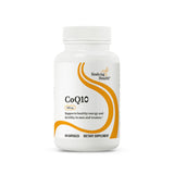 A Supplement container with the name CoQ10 by Seeking Health.